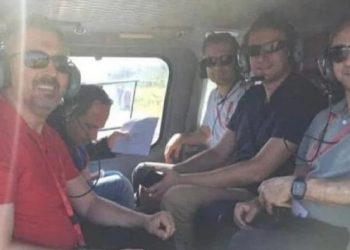 Eczacıbaşı çalışanlarını taşıyan helikopterin düşmesinden önceki son kare
