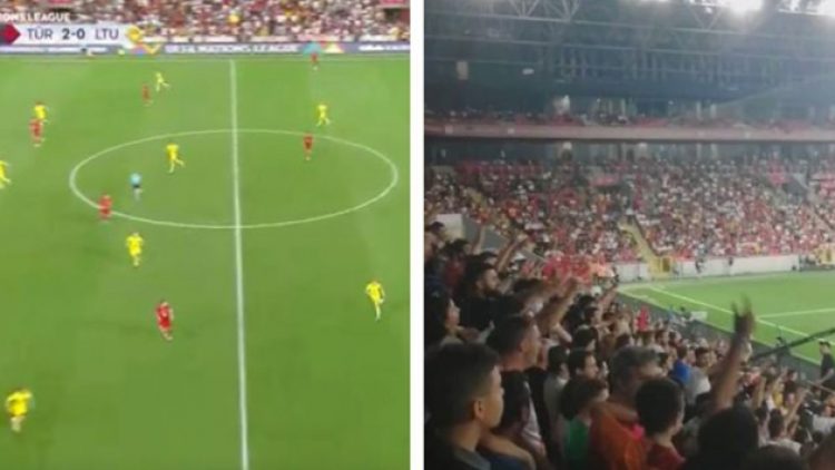 Milli maçta “Ülkede mülteci istemiyoruz” tezahüratı yapan taraftarlara gözaltı