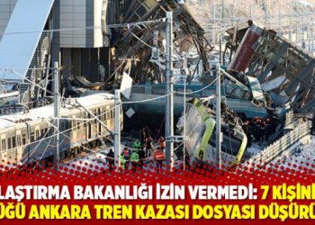 Ulaştırma Bakanlığı izin vermedi: 7 kişinin öldüğü Ankara tren kazası dosyası düşürüldü