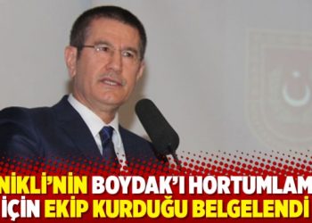 Canikli’nin Boydak’ı hortumlamak için ekip kurduğu belgelendi