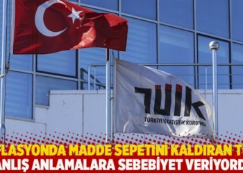 Enflasyonda madde sepetini kaldıran TÜİK: Yanlış anlamalara sebebiyet veriyordu