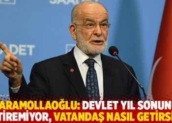 Karamollaoğlu: Devlet yıl sonunu getiremiyor, vatandaş nasıl getirsin?