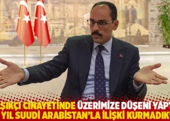 “Kaşıkçı cinayetinde üzerimize düşeni yaptık, 3 yıl Suudi Arabistan’la ilişki kurmadık”