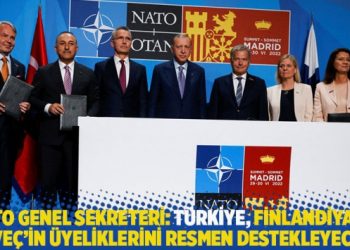 Stoltenberg: Türkiye, Finlandiya ve İsveç’in üyeliklerini resmen destekleyecek