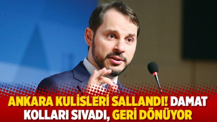 Ankara kulisleri sallandı! Damat kolları sıvadı, geri dönüyor
