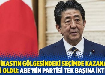 Suikastın gölgesindeki seçimde kazanan belli oldu: Abe’nin partisi tek başına iktidar