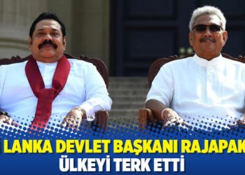 Sri Lanka Devlet Başkanı Rajapaksa ülkeyi terk etti