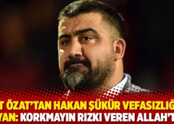 Ümit Özat’tan Hakan Şükür vefasızlığına isyan: Korkmayın rızkı veren Allah’tır