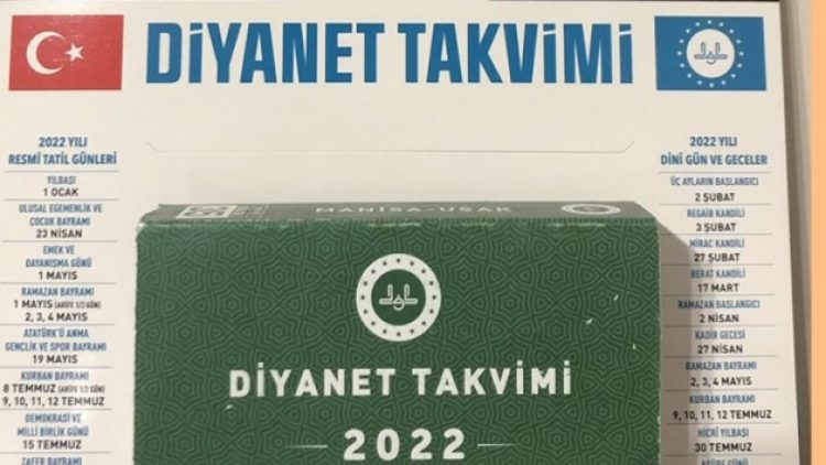 Diyanet, takvimlere 5 yılda 92 milyon lira harcadı