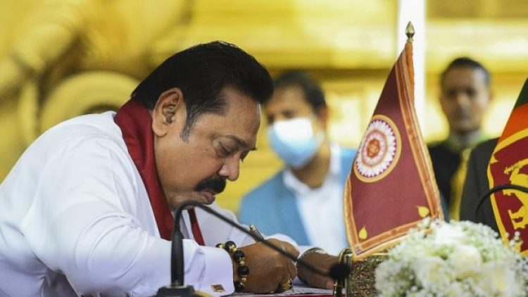 Sri Lanka Devlet Başkanı Rajapaksa, istifa mektubunu gönderdi