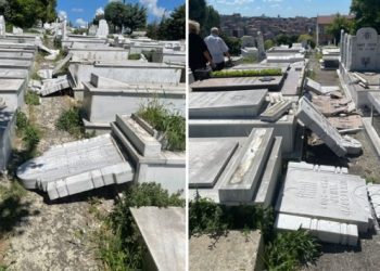 Hasköy Yahudi Mezarlığı’ndaki saldırı: 5 çocuk gözaltına alındı