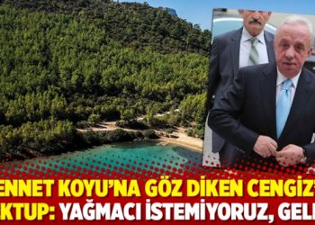 Cennet Koyu’na göz diken Cengiz’e mektup: Yağmacı istemiyoruz, gelme