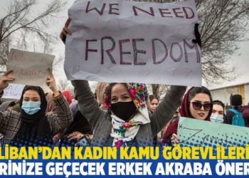 Taliban’dan kadın kamu görevlilerine: Yerinize geçecek erkek akraba önerin
