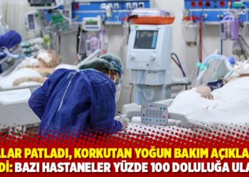 Vakalar patladı, korkutan yoğun bakım açıklaması geldi: Bazı hastaneler yüzde 100 doluluğa ulaştı