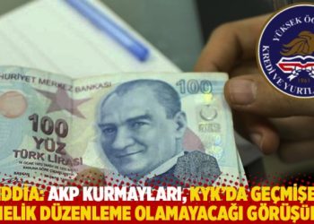 İddia: AKP kurmayları, KYK’da geçmişe yönelik düzenleme olamayacağı görüşünde