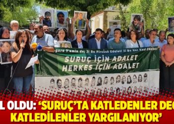7 yıl oldu: ‘Suruç’ta katledenler değil, katledilenler yargılanıyor ‘