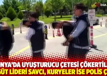 Konya’da uyuşturucu çetesi çökertildi: Örgüt lideri savcı, kuryeler ise polis çıktı