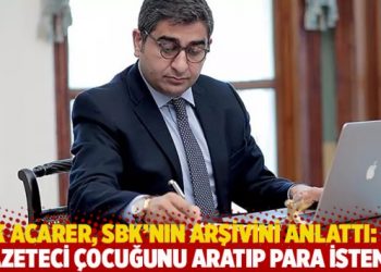 Erk Acarer, SBK’nın arşivini anlattı: Bir gazeteci çocuğunu aratıp para istemiş