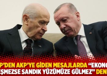Kulis: MHP’den AKP’ye giden mesajlarda “Ekonomi iyileşmezse sandık yüzümüze gülmez” deniyor