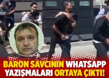 Baron savcının WhatsApp yazışmaları ortaya çıktı!