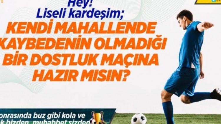 AKP’den halı saha açılımı