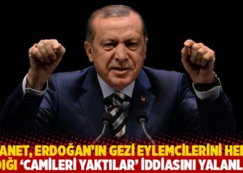 Diyanet, Erdoğan’ın Gezi eylemcilerini hedef aldığı ‘camileri yaktılar’ iddiasını yalanladı