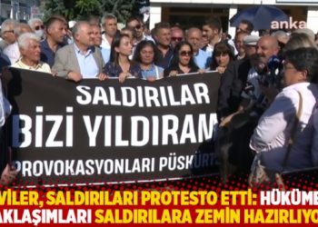 Aleviler, saldırıları protesto etti: Hükümetin yaklaşımları saldırılara zemin hazırlıyor