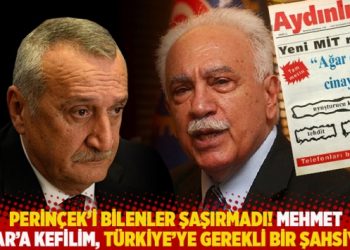 Perinçek’i bilenler şaşırmadı! ‘Mehmet Ağar’a kefilim, Türkiye’ye gerekli bir şahsiyet’