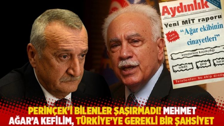 Perinçek’i bilenler şaşırmadı! ‘Mehmet Ağar’a kefilim, Türkiye’ye gerekli bir şahsiyet’