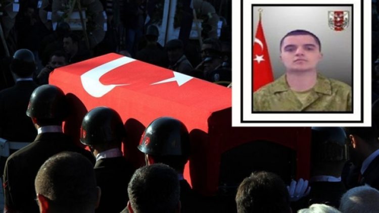 Hatay’da bir asker şehit oldu