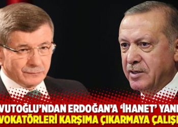 Davutoğlu’ndan Erdoğan’a ‘ihanet’ yanıtı: Provokatörleri karşıma çıkarmaya çalışıyor