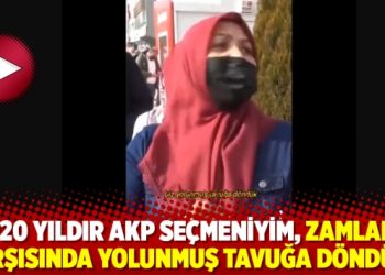 “20 yıldır AKP seçmeniyim, zamlar karşısında yolunmuş tavuğa döndük”