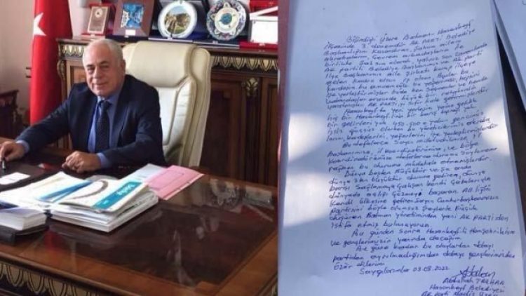 AKP’li başkanvekili usulsüz işe alımlara tepki gösterip istifa etti
