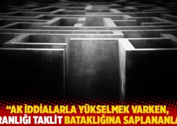İsmail S Gülümser: Ak iddialarla yükselmek varken, karanlığı taklitbataklığına saplananlar