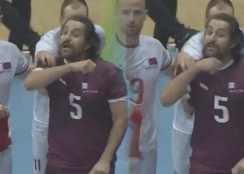 Katarlı sporcu Türk Milli Takımı’na ‘kafa kesme’ hareketi yaptı!