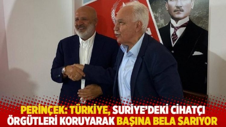 Perinçek: Türkiye, Suriye’deki cihatçı örgütleri koruyarak başına bela sarıyor
