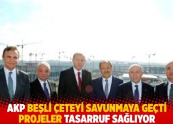 AKP, tepki çeken projeleri tasarrufla savunuyor