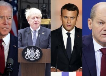ABD, İngiltere, Fransa ve Almanya liderleri telefonda görüştü