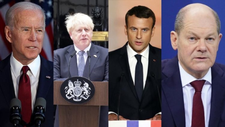 ABD, İngiltere, Fransa ve Almanya liderleri telefonda görüştü
