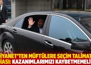 Diyanet’ten müftülere seçim talimatı iddiası: Kazanımlarımızı kaybetmemeliyiz