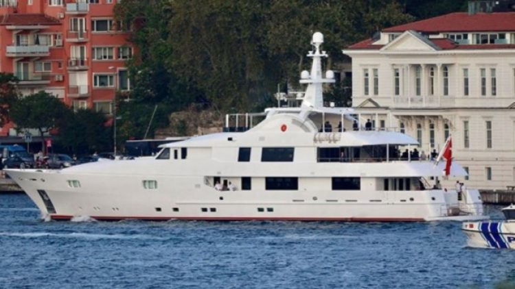Erdoğan’ın dev protokol yatı ilk kez görüntülendi
