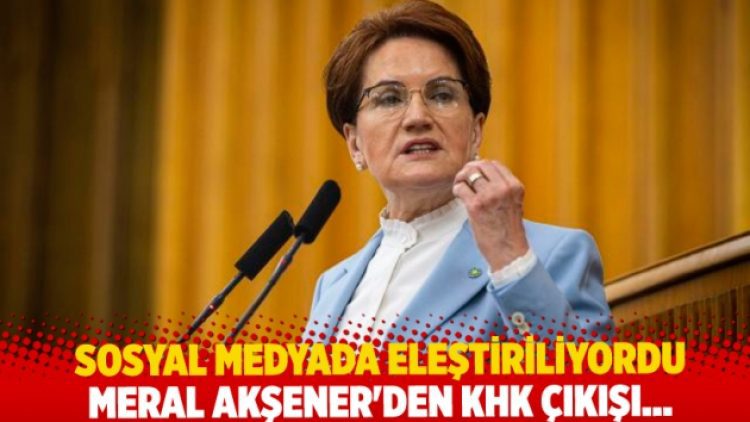 KHK’lıların sorunlarını az gündeme getirdiği için sosyal medyada eleştiriliyordu