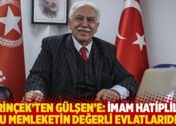 Doğu Perinçek’ten Gülşen’e: İmam hatipliler bu memleketin değerli evlatlarıdır
