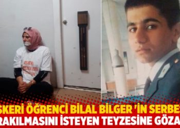 Yeğenine özgürlük istedi gözaltına alındı