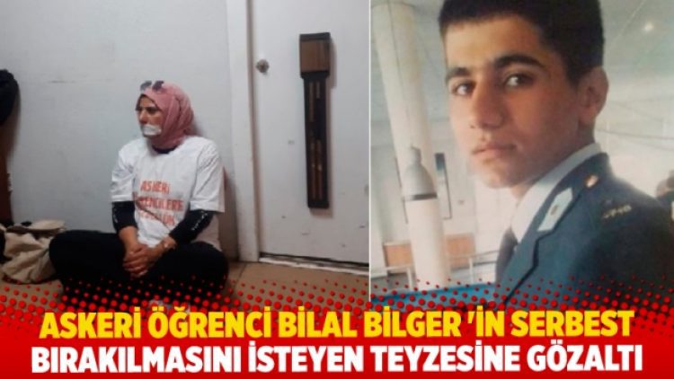 Yeğenine özgürlük istedi gözaltına alındı