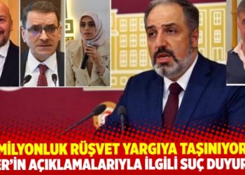 Milyonluk rüşvet yargıya taşınıyor