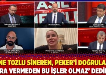 Mine Tozlu Sineren, Peker’i doğruladı: ‘Para vermeden bu işler olmaz’ dediler