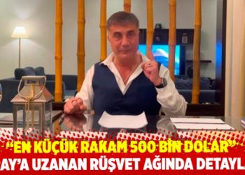 Sedat Peker, Saray’a uzanan rüşvet ağında detaylara girdi: En küçük rakam 500 bin dolar!