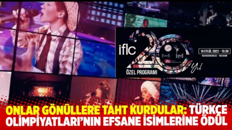 Onlar gönüllere taht kurdular. Türkçe Olimpiyatları’nın efsane isimlerine ödül