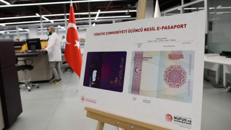 Yeni nesil pasaportların üretimi başladı